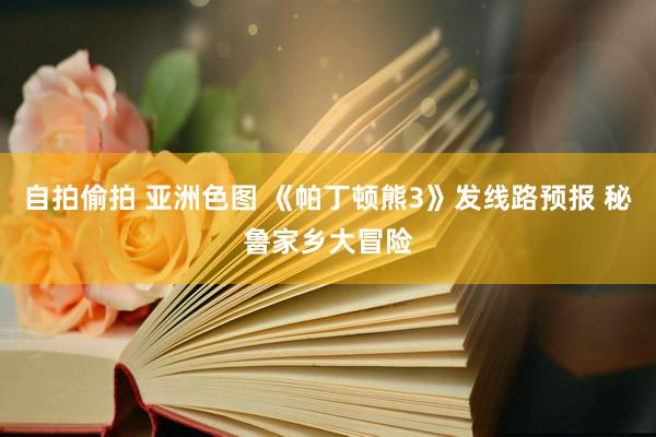 自拍偷拍 亚洲色图 《帕丁顿熊3》发线路预报 秘鲁家乡大冒险