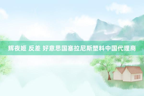 辉夜姬 反差 好意思国塞拉尼斯塑料中国代理商