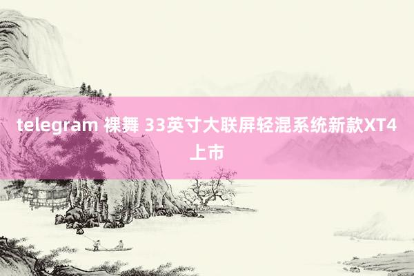 telegram 裸舞 33英寸大联屏轻混系统新款XT4上市